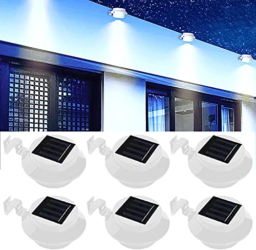 6er-set 25LEDs Solar Dachrinnenleuchte Solarlampen Außen Solarlicht Wasserdicht 6er-set 25LEDs Solar Dachrinnenleuchte Solarlampen Außen Solarlicht Wasserdicht